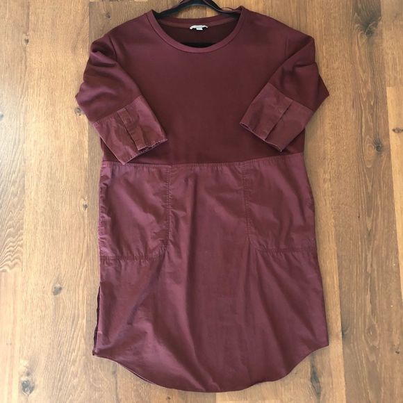 COS Burgundy Dress - Picture 2 of 12